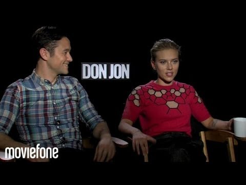 'Don Jon' Joseph Gordon-Levitt & Scarlett Johansson Answer Fan Questions | Moviefone - UCE8aa83wFg-VE1zcaVCZdIA