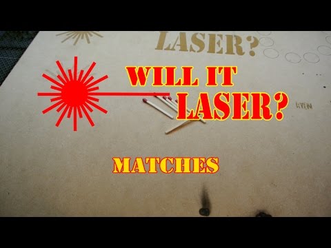 WILL IT LASER: Matches - UCjgpFI5dU-D1-kh9H1muoxQ