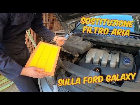 Come Sostituire Il Filtro Dell Aria In Una Ford Galaxy Ford Galaxy Mk