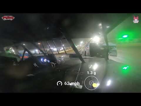 #53H Tye Hollingsworth - USRA B-Mod - 10-21-2023 Tri-State Speedway - In Car Camera - dirt track racing video image