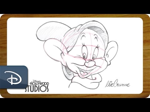 How-To Draw Dopey From ‘Snow White and the Seven Dwarfs’ | Walt Disney World - UC1xwwLwm6WSMbUn_Tp597hQ