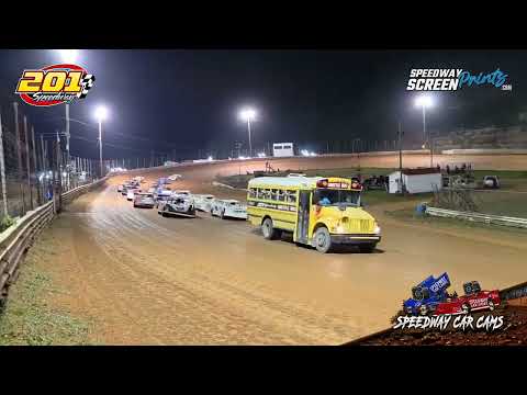 Crate Late Model - 201 Speedway 8-16-25 In-Car-Camera - dirt track racing video image