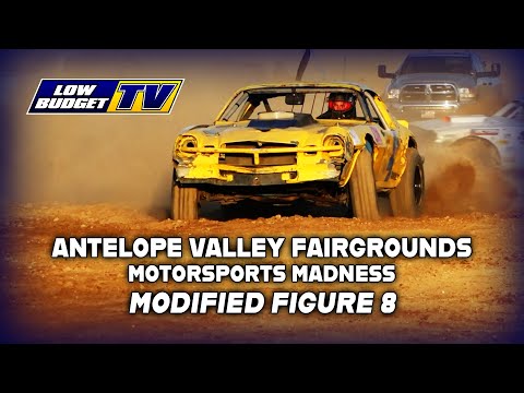 Modified Figure 8 - Antelope Valley Fair 2025 - dirt track racing video image
