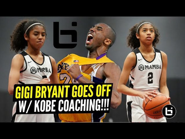 Kobe Bryant’s Daughter Wears His Basketball Number
