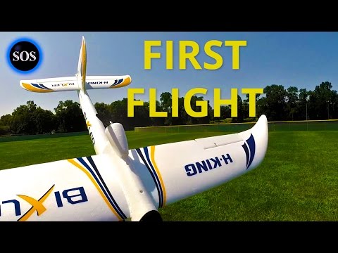 Hobbyking Bixler 1.1 First Flight - UCMKbYv-MCXxZlzEPlukCmNg