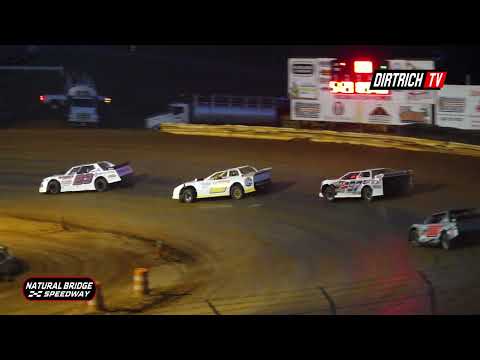 Street Stock Feature @ Natural Bridge Speedway July 13, 2024 - dirt track racing video image