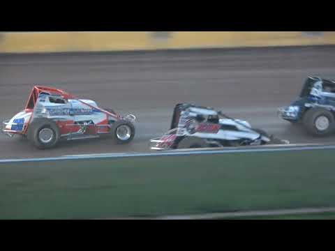 UMSS Traditional Sprint Feature - Cedar Lake Speedway 05/07/2022 - dirt track racing video image