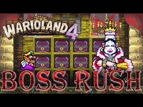 Wario Land 4 - Boss Rush (Hard Mode, No Damage) - UCa4I_j0G2xQNhvj_UMQahmQ