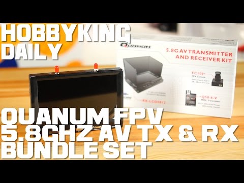 Quanum 5.8Ghz TX & RX FPV Bundle Set - HobbyKing Daily - UCkNMDHVq-_6aJEh2uRBbRmw