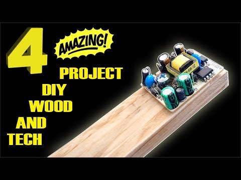 4 AMAZING project diy LOW COST wood and tech - UCwMjr5HocO6S363x_-jzsmA