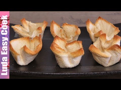 ХЛЕБНЫЕ КОРЗИНОЧКИ ТАРТАЛЕТКИ для разных начинок за 5 минут | TOAST CUP - UCwZ6TJuh2PsR83k5PkkQx4A