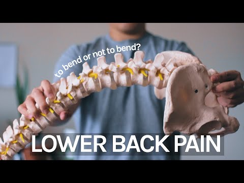 Lower Back Pain - Is it safe to bend your back?