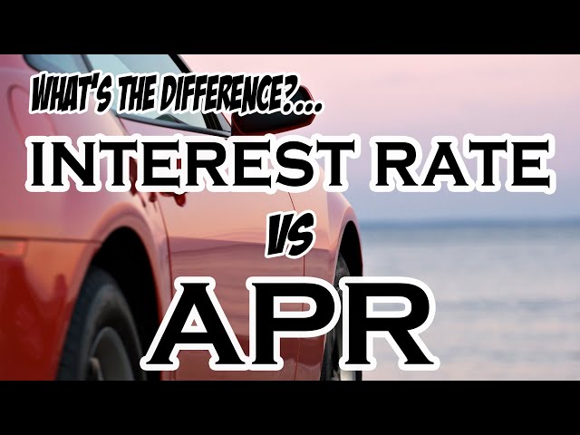 What APR Should You Expect for a Car Loan?