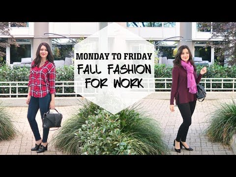 MONDAY TO FRIDAY FALL FASHION | WORK OUTFITS - UCUAvzgYg6QhPsN9bxKg_NEQ