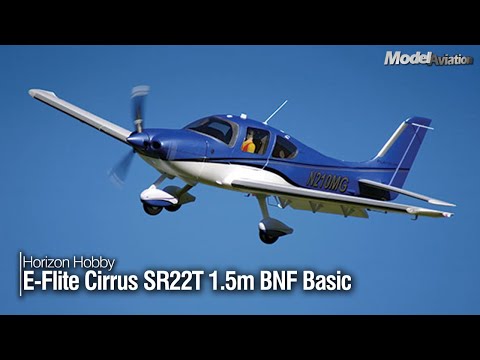 Horizon Hobby E-Flite Cirrus SR22T 1.5m BNF Basic - Model Aviation magazine - UCBnIE7hx2BxjKsWmCpA-uDA