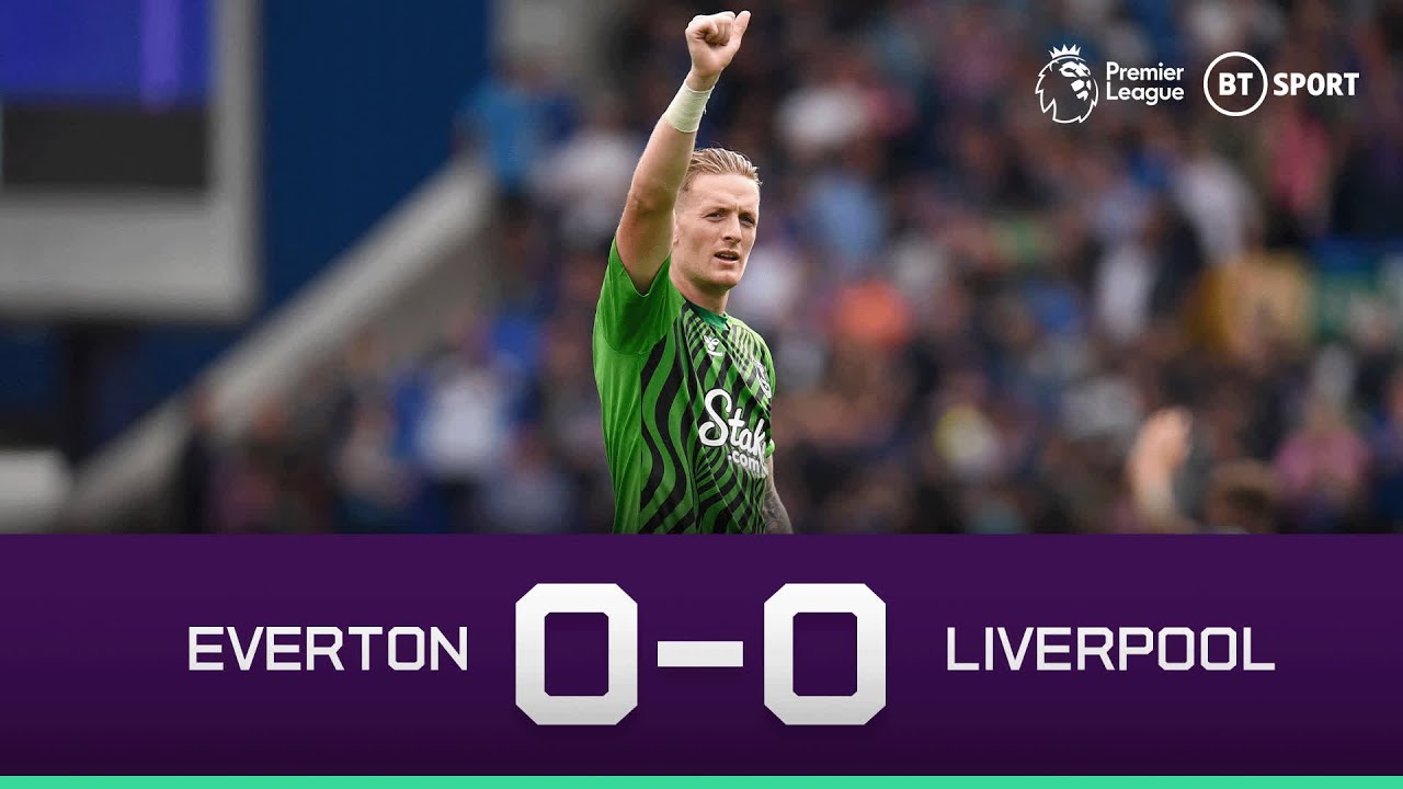 Everton v Liverpool (0-0) | Pickford On Top Form In Tense Derby! | Premier League Highlights
