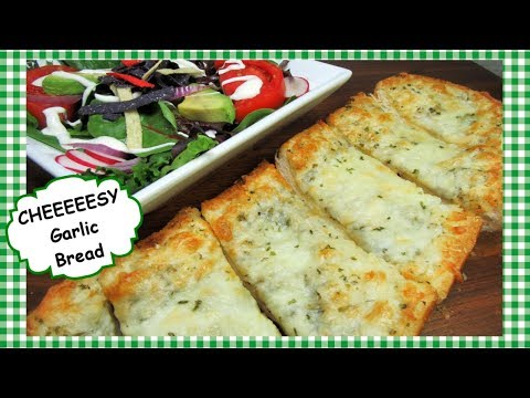 The BEST Cheesy Garlic Bread Recipe ~ Easy Baked Garlic Breadsticks