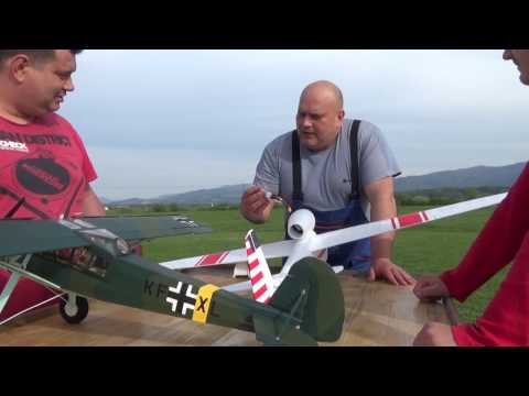 HobbyKing Hall Cherokee glider take off from petrol trolley - UC3RiLWyCkZnZs-190h_ovyA