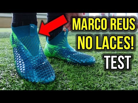 NO LACES LIKE MARCO REUS! - TESTING THE PUMA FUTURE 18.1 NETFIT LACELESS! - UCUU3lMXc6iDrQw4eZen8COQ