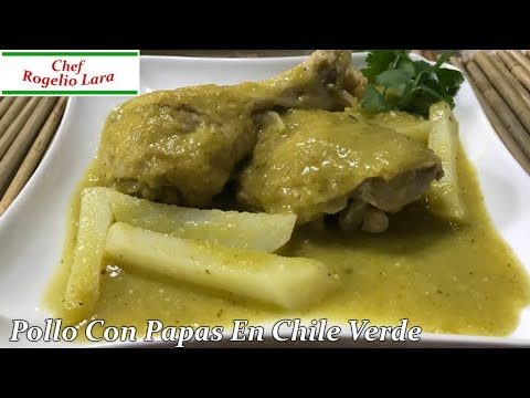 POLLO CON PAPAS EN CHILE VERDE - UCKkinZz8CfbX-Hr6zcXOO7Q