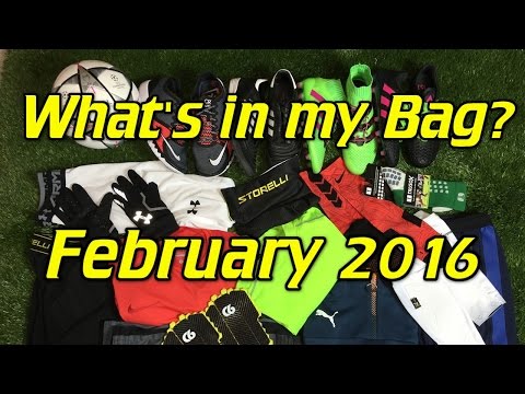 What's In My Soccer Bag - February 2016 - UCUU3lMXc6iDrQw4eZen8COQ