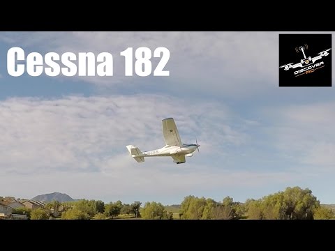 E-flite Cessna 182 | Flight Demo - UCKqpeIILaupg-SvrIstn-yA