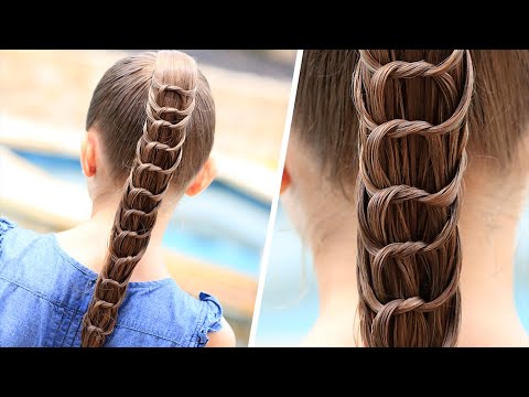 How to Create a Knotted Ponytail | Cute Hairstyles - UC2LgZ_4GzSFQS-3a87_Jc6w