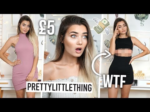 I BOUGHT £5 PRETTY LITTLE THING DRESSES... PASS OR YAAAS!? - UCBKFH7bU2ebvO68FtuGjyyw