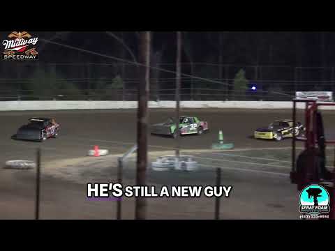 4 Car Battle! Insane Race Start &amp; Overtakes You Won't Believe! - dirt track racing video image