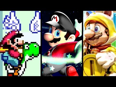 Super Mario Evolution of SECRET POWER-UPS 1985-2015 (NES to Wii U) - UChnz1eAo9SfuDfqFZt1KFtA