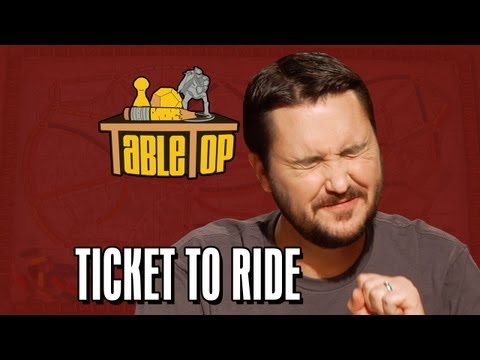 Ticket to Ride: Wil Wheaton, Colin Ferguson, Anne Wheaton, and Amy Dallen. TableTop ep. 4 - UCaBf1a-dpIsw8OxqH4ki2Kg