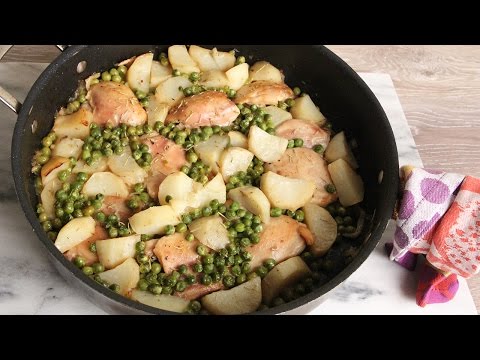 One Pot Roast Chicken with Potatoes & Peas | Episode 1156 - UCNbngWUqL2eqRw12yAwcICg