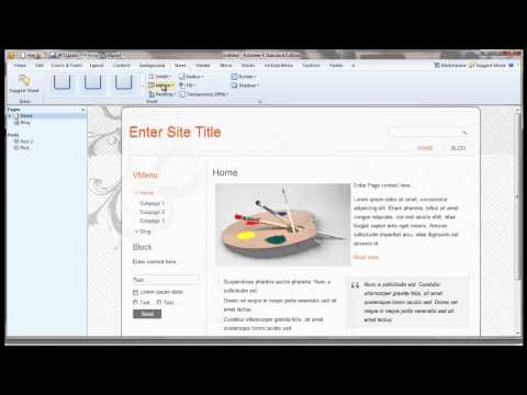 artisteer 6- Sheet – شرح وتعديل الشيت