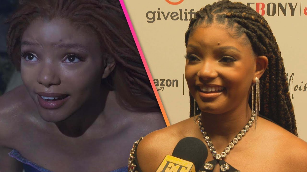 The Little Mermaid’s Halle Bailey OVERWHELMED by Trailer Reaction (Exclusive)