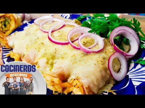 Receta: Enchiladas suizas | Cocineros Mexicanos - UCphnRldwbpFlMr2VC6-Ao5w