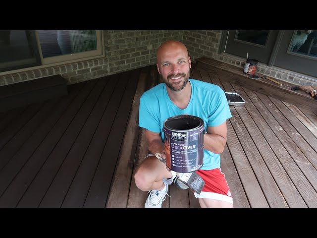 Can You Paint Over Deck Stain?