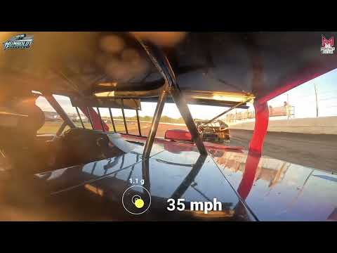 #00 Cason Harris - USRA B-Mod - 7-5-2024 Humboldt Speedway - In Car Camera - dirt track racing video image