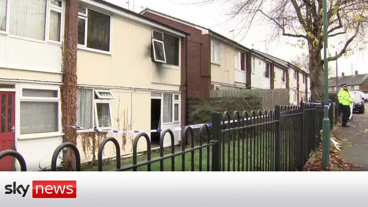 Man questioned over Nottingham flat fire which killed two children