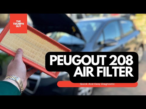 Come cambiare il filtro dell'aria della Peugeot 208