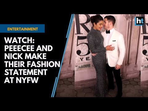 Watch: PeeeCee and Nick make their fashion statement at NYFW