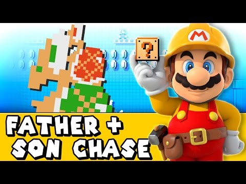 Super Mario Maker #1 - Father And Son Chase - UCWiPkogV65gqqNkwqci4yZA
