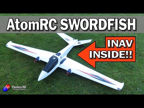 First Look!! AtomRC Swordfish: 1.2m twin designed for modern FPV and comes with INAV! - UCp1vASX-fg959vRc1xowqpw