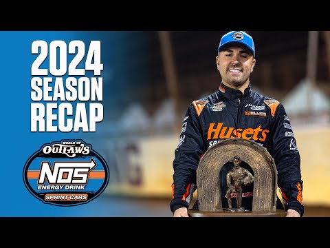 David Gravel | 2024 World of Outlaws NOS Energy Drink Sprint Car Season Recap - dirt track racing video image