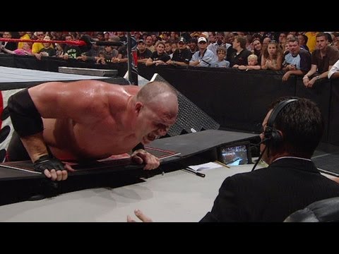 Kane attacks Michael Cole & Jerry Lawler: Raw, July 7, 2008 - UCJ5v_MCY6GNUBTO8-D3XoAg