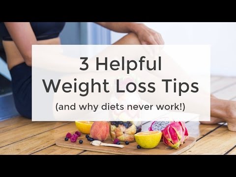 3 Helpful Weight Loss Tools + Why Diets Don't Work - UCj0V0aG4LcdHmdPJ7aTtSCQ