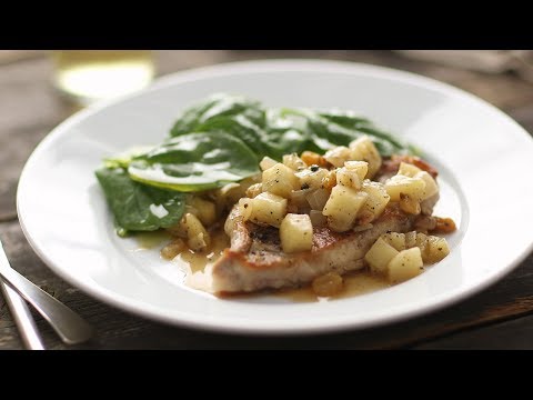 Boneless Pork Chops with Apple Chutney- Everyday Food with Sarah Carey - UCl0kP-Cfe-GGic7Ilnk-u_Q