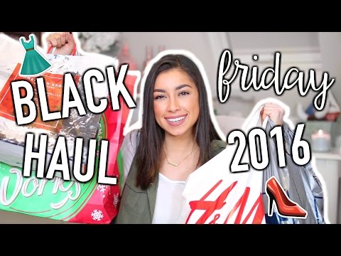 BLACK FRIDAY HAUL 2016! - TRY ON HAUL! | Jeanine Amapola - UCrcYxVSkBgg9szDSwwZaNwg