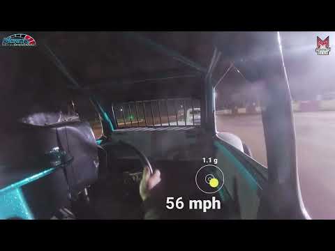 #66 Ryan Gillmore - INEX Legend - 7-25-2025 Monett Motor Speedway - In Car Camera - dirt track racing video image