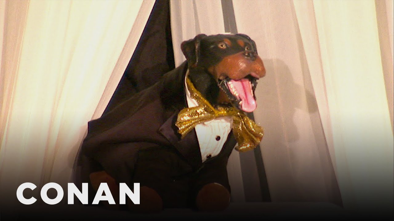 Triumph Crashes The World’s Most Expensive Dog Wedding | CONAN on TBS