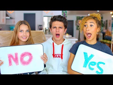 WHO KNOWS ME BETTER!? My "Girlfriend" or My Sister! (w/MyLifeAsEva) | Brent Rivera - UC56D-IHcUvLVFTX_8NpQMXg